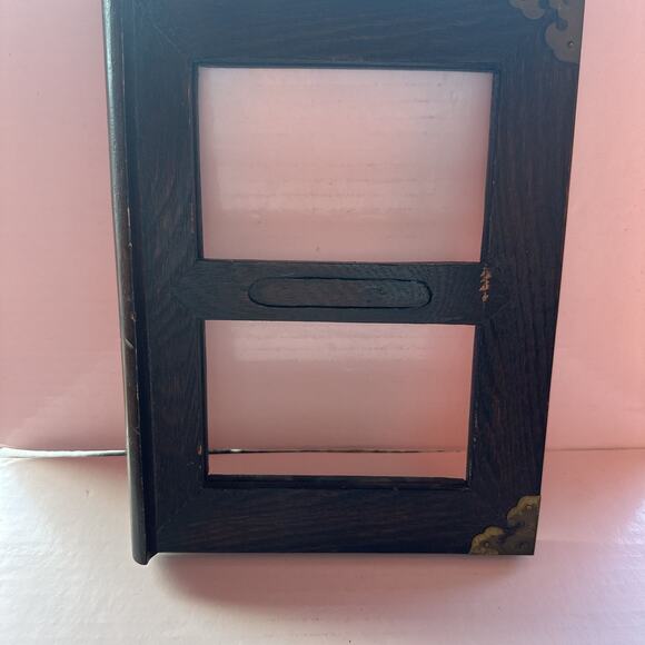 Antique Book Stand French Wooden Bible Rest Holder Vintage Lectern Reading Suppo - Picture 10 of 13